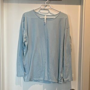 Babaton Sky Blue Loose Fit Top